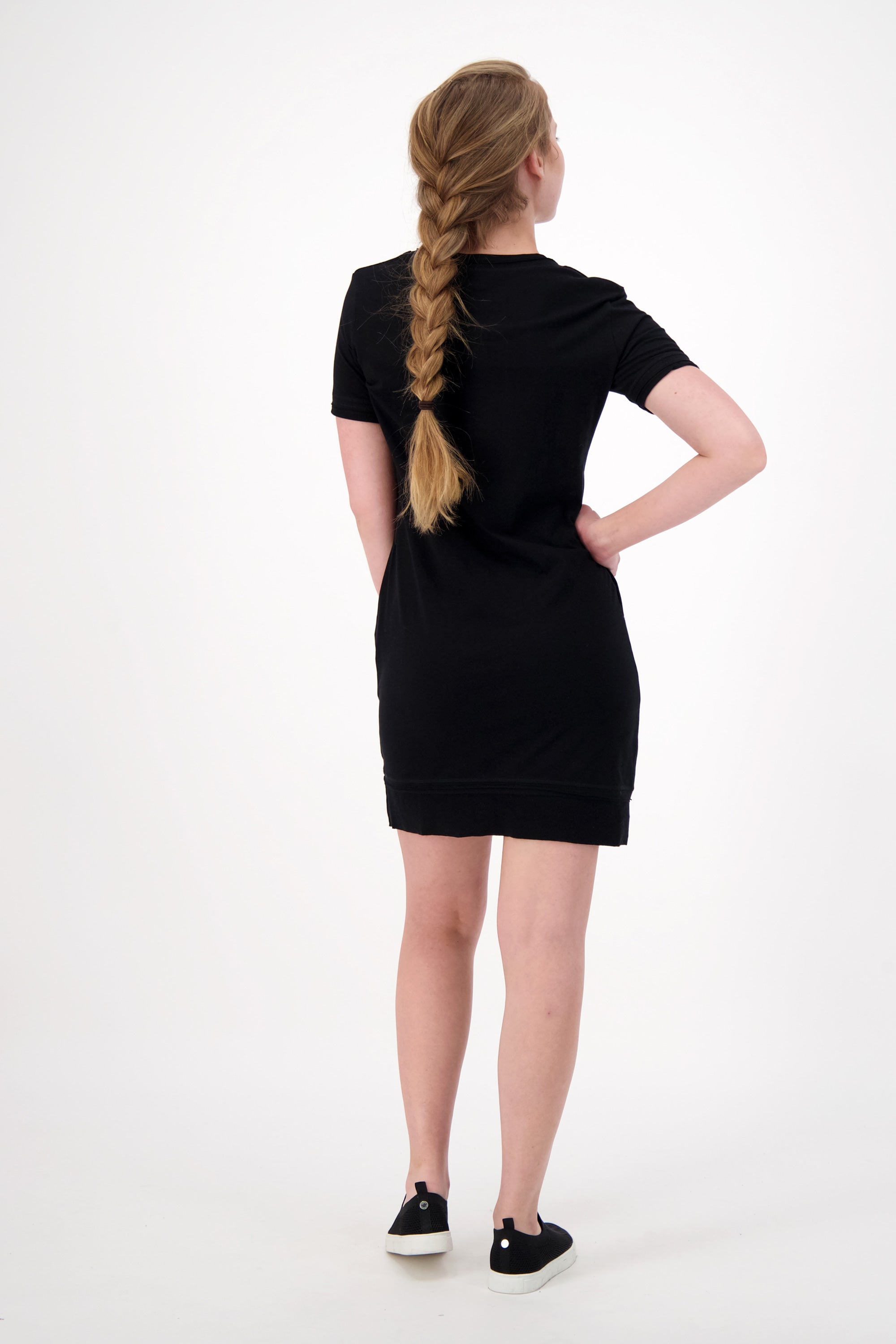 Black Comfy Pocket Dress | Sustainable Dresses